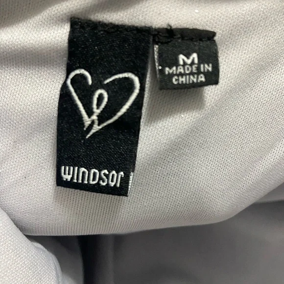 Windsor ice blue sparkle dress. Size Medium - Picture 3 of 5